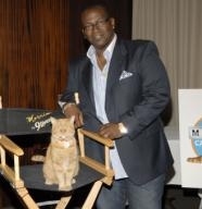 Morris the Cat & Randy Jackson of American Idol